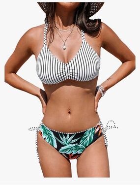 Cupshe strappy bikini with reversible bottom